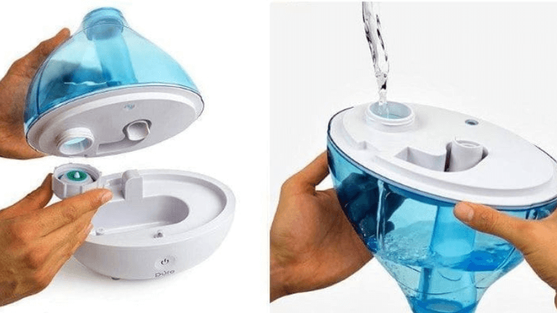 Refill humidifier